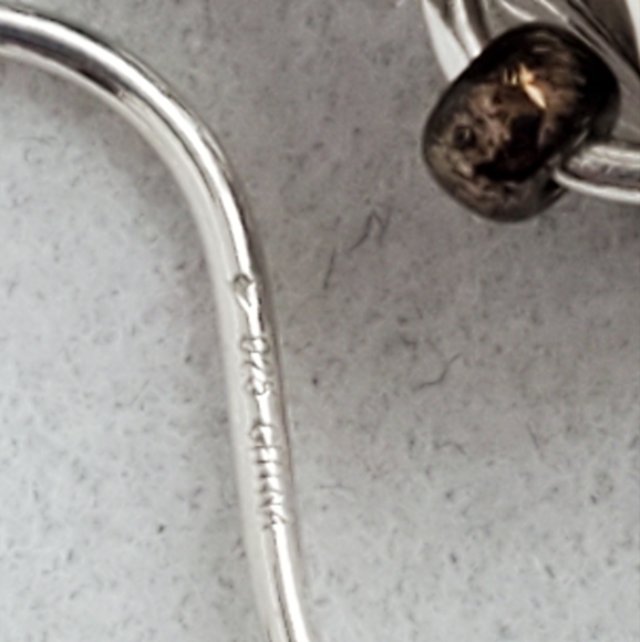 Silpada Waterfall Sterling Silver Seed Bead Earrings - Picture 12 of 14